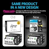 Smart Ink 953XL Black Multipack Replacement Cartridges for HP OfficeJet Pro view 9