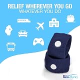 Sea-Band Travel & Motion Sickness Nausea Relief Acupressure Wristband Navy 1 view 8