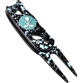 SYNATANA Golf Divot Repair Tool, 3 in 1 Compact Ball Marker Divot Tool, Foldable Golf Divot Tool for Repair &amp; Maintain Green, Golf Essential, Ideal Gift for Golf Enthusiasts