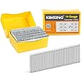 KIMSING 14 Gauge 1-1/2" (38mm) Concrete Nails 800PCS/Box T Nails for Truss Building, Construction Framing and Concrete Nailing