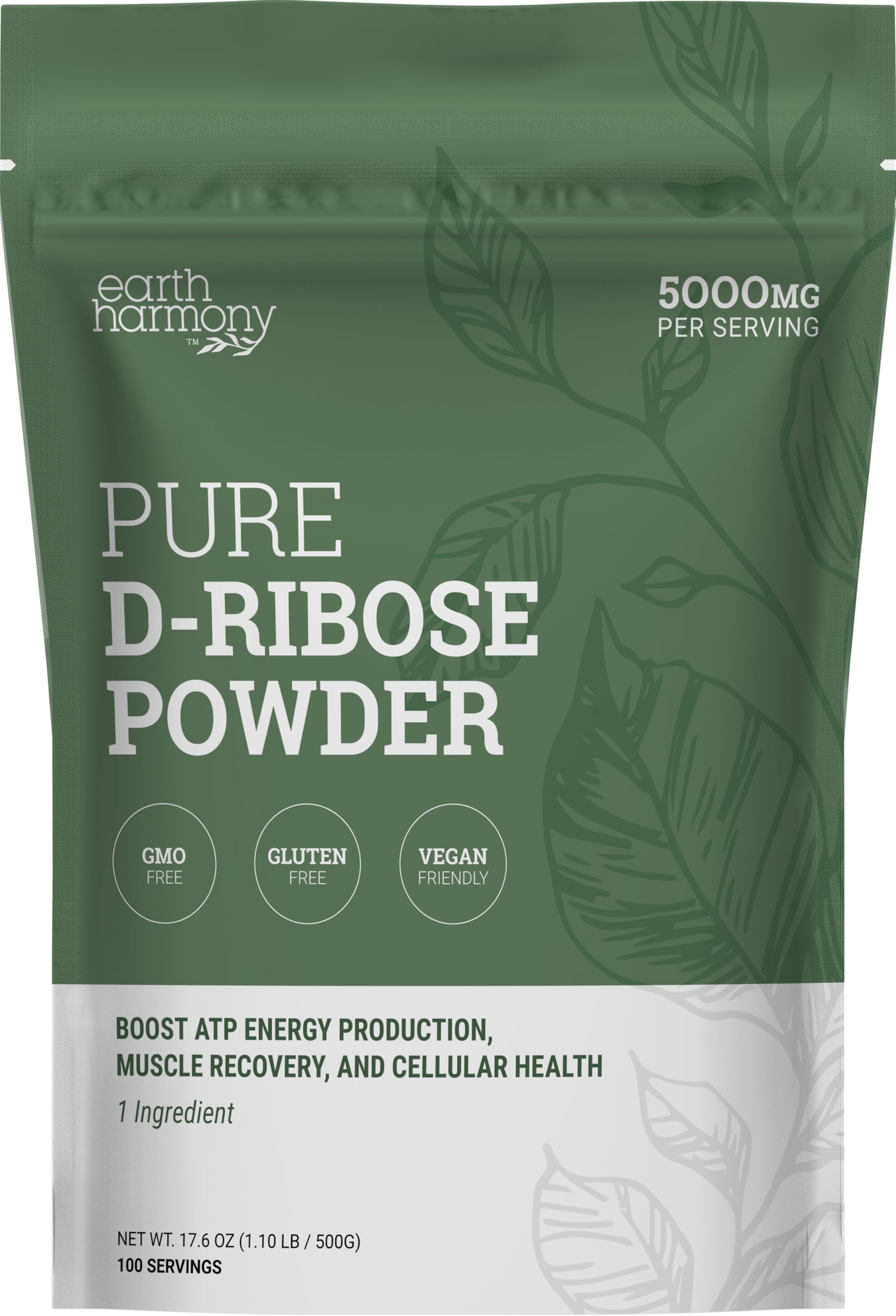 Pure D-Ribose Powder