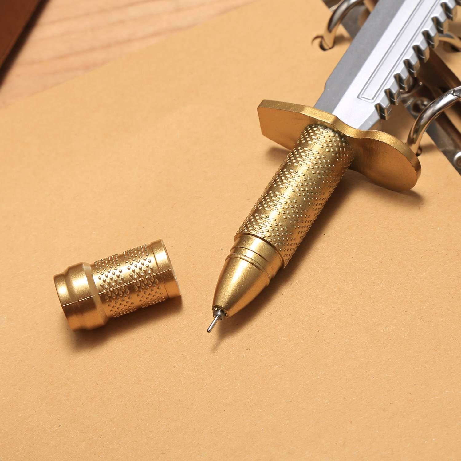 Chaik New Novelty Ballpoint Pen Writing Instrument Creative Gift School Award (2 Pcs)