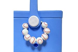 Yisinar Charms for Bogg Bag Cute Charms Accessories,Sports Charms for Bogg Bag Original,Bag Charms Compatible with Simply Southern Totes,Insert Decorative for Handbag Beach Tote Bag