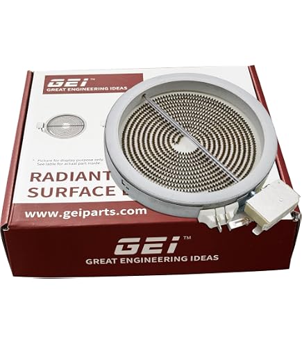 thumbnail image 2 of ERP WB30T10135 Radiant Ceramic Burner Element Replacement For GE Ranges 2 of 6