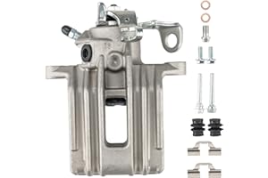 PHILTOP Rear Left Disc Brake Caliper Assembly Replacement For Volkswagen Audi 2000 Beetle, 1998-1999 Beetle, 2000 Jetta 1.9L 2.0L, 1999-2002 Cabrio, 1999 Golf, 2000 TT, 192571 Rear left Driver Side