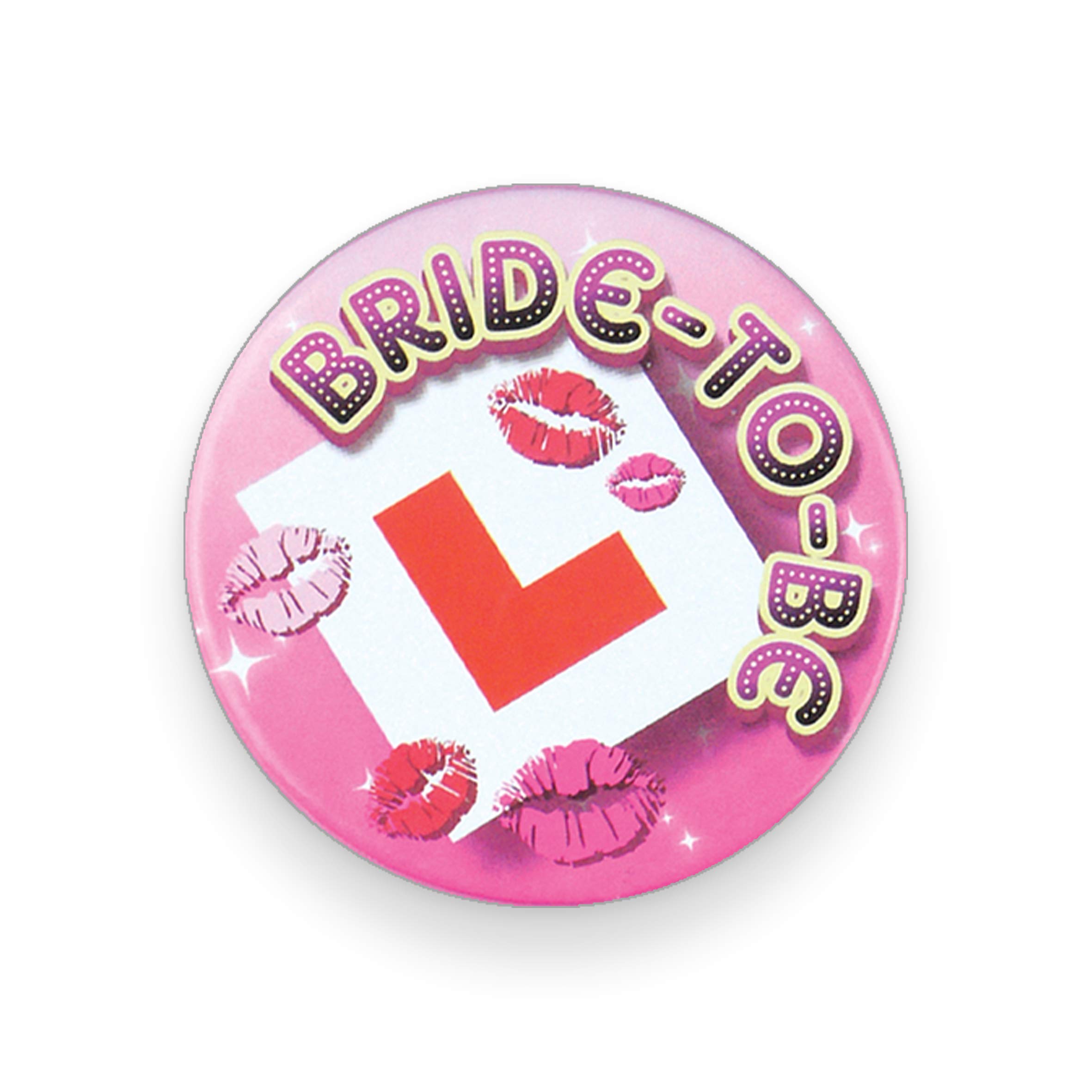 We Personalize Bride to Be badge- ideal for the Bride on her Hen night