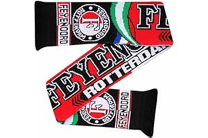 PREMIERSHIP Feyenoord Scarf | Soccer Fan Scarf | Premium Acrylic Knit
