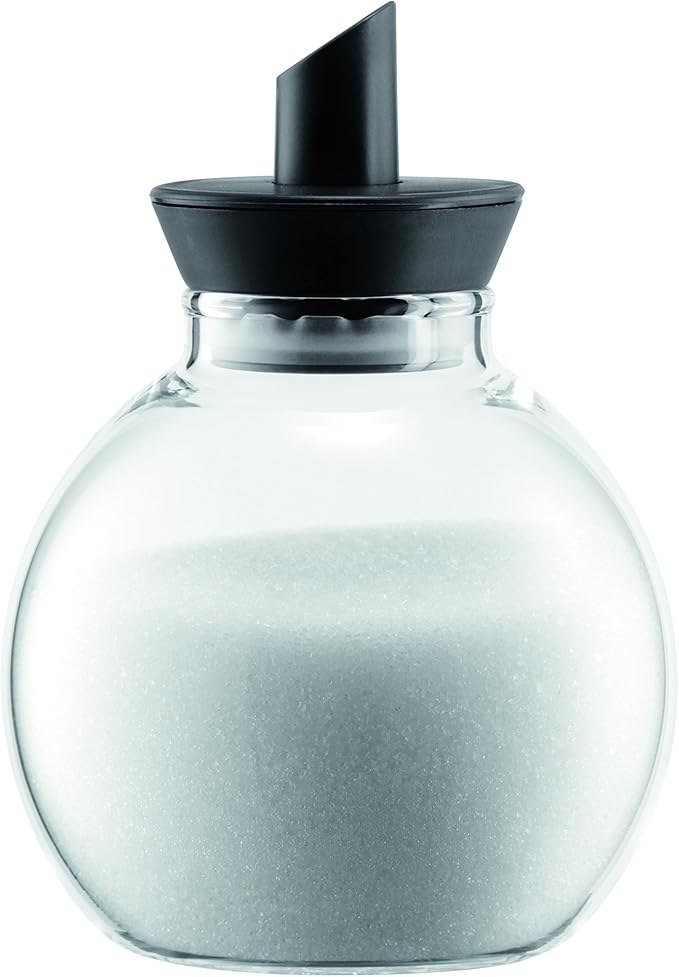 Bodum Pour Over Sugar Dispenser, Black Cream & Sugar Sets