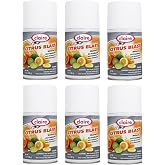 Claire CL112 Citrus Splash Metered Air Freshener Aerosol Can, 7 Ounce (6 Pack)