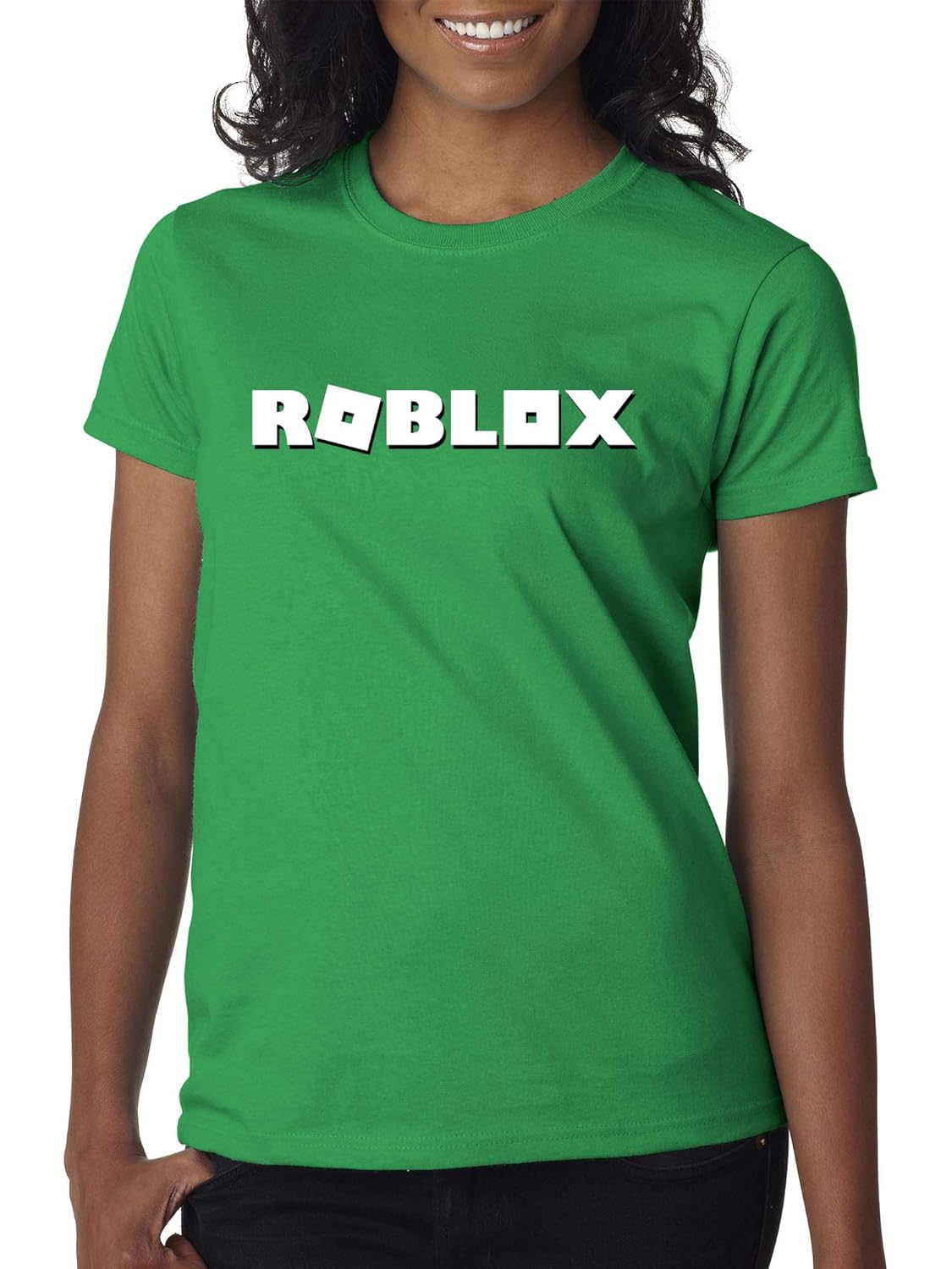 Amazoncom New Way 923 Womens T Shirt Roblox Logo Game - 