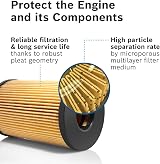 Bosch P9238 Car Oil Filter Separates Soot and Metal Particles OE Quality view 6