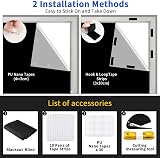 Machine-Ya Portable Window Blackout Blind 400x145cm with 30 Nano Tape view 8