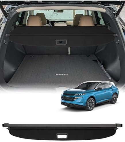Étagère Rétractable Coffre Pour Nissan Murano 2015-2023 - Toile Et Aluminium, Rangement Séparé Bagages, Protection UV - 10