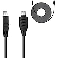 Kiorafoto 26ft / 800cm Multi Terminal Connecting Cable Cord Fits Sony Camera/Camcorder Connect JJC SR-F2 SR-F2W TP-F2 TPR-M1 TPR-U1 TP-S2 Remote Control