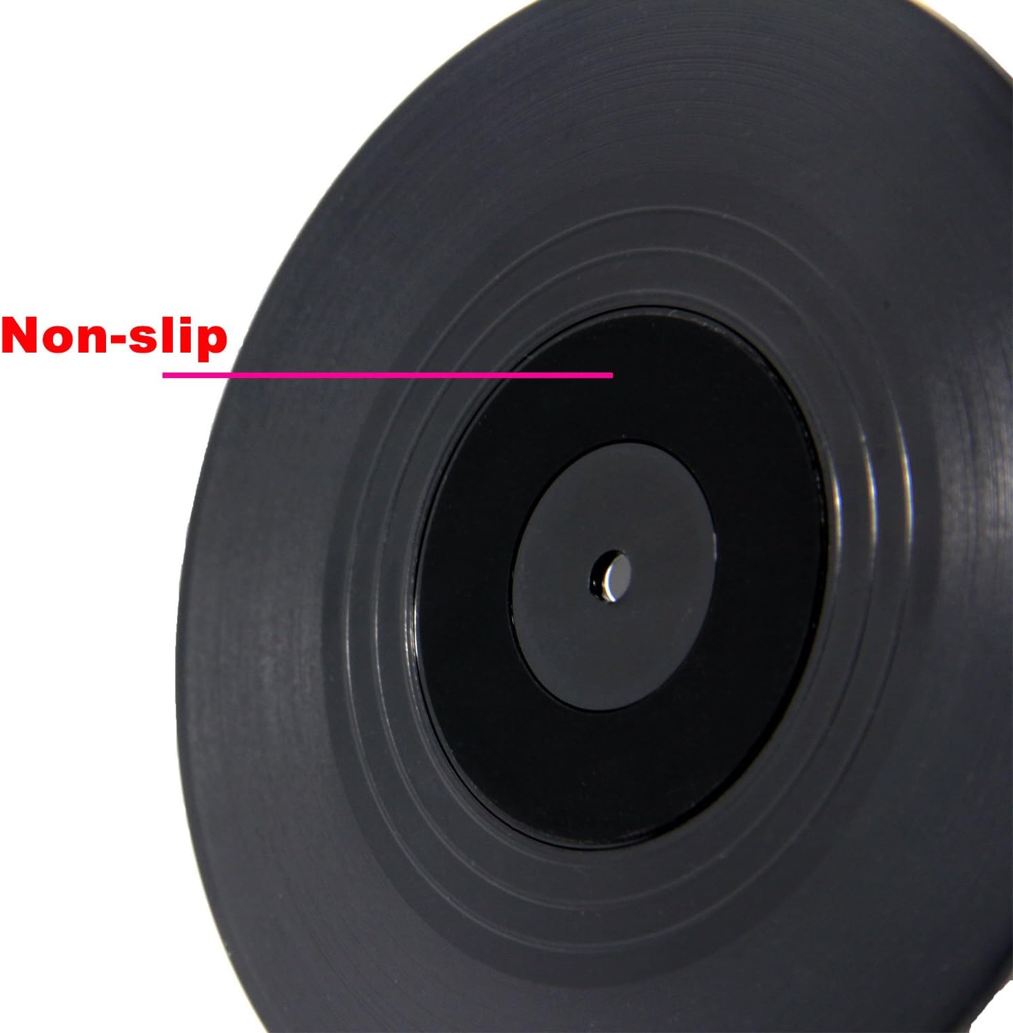 DuoMuo Coaster Vinyl Record Disk Coasters for Drinks - Tabletop Protection Prevents Furniture Damage (6 PCS Vinyl): Home & Kitchen