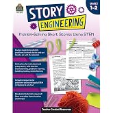 Teacher Created Resources Story Engineering: Problem-Solving Short Stories Using STEM, Grade 1-2