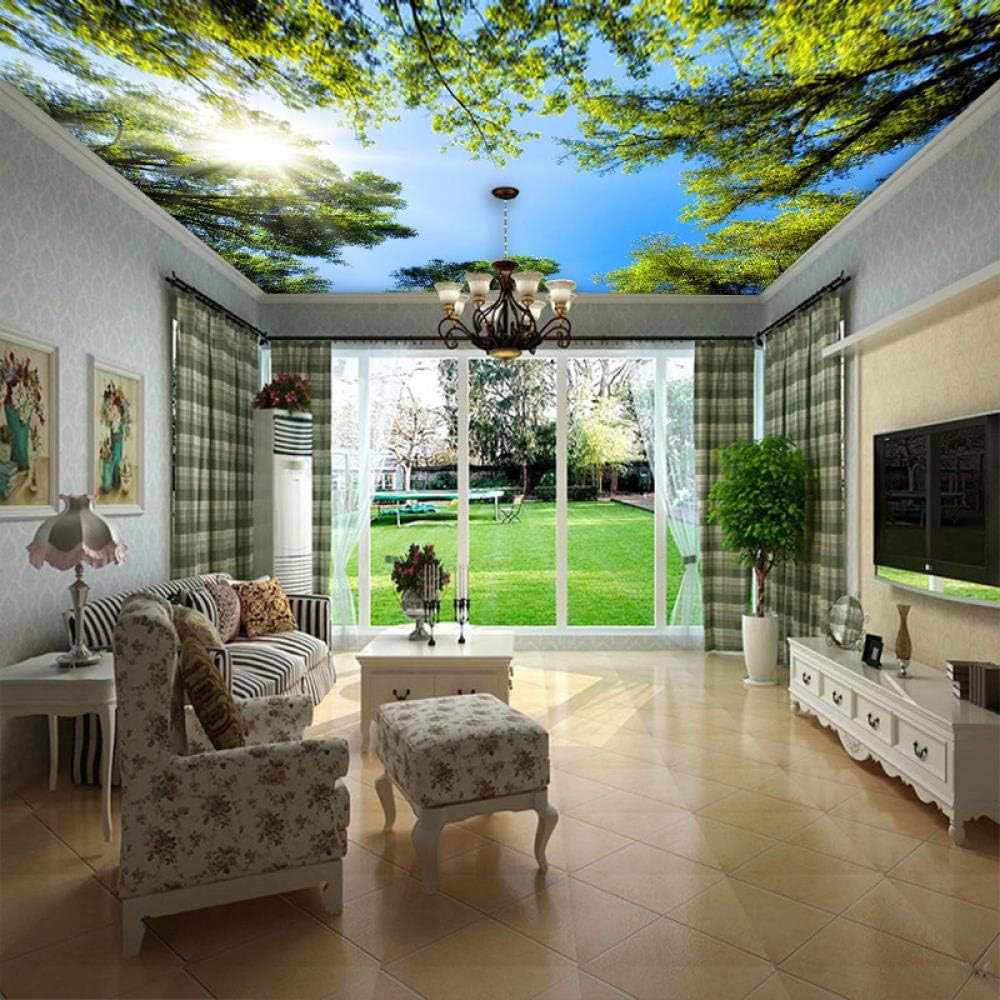 Mural Wallpaper Customize 4D Wall Decoration,Large Wallpaper Hand-Painted Rich Full House Floral Butterfly Background Wall Painting For Bedroom Living Room Dining Room Wallpaper-72In×112In 180Cm(H)×