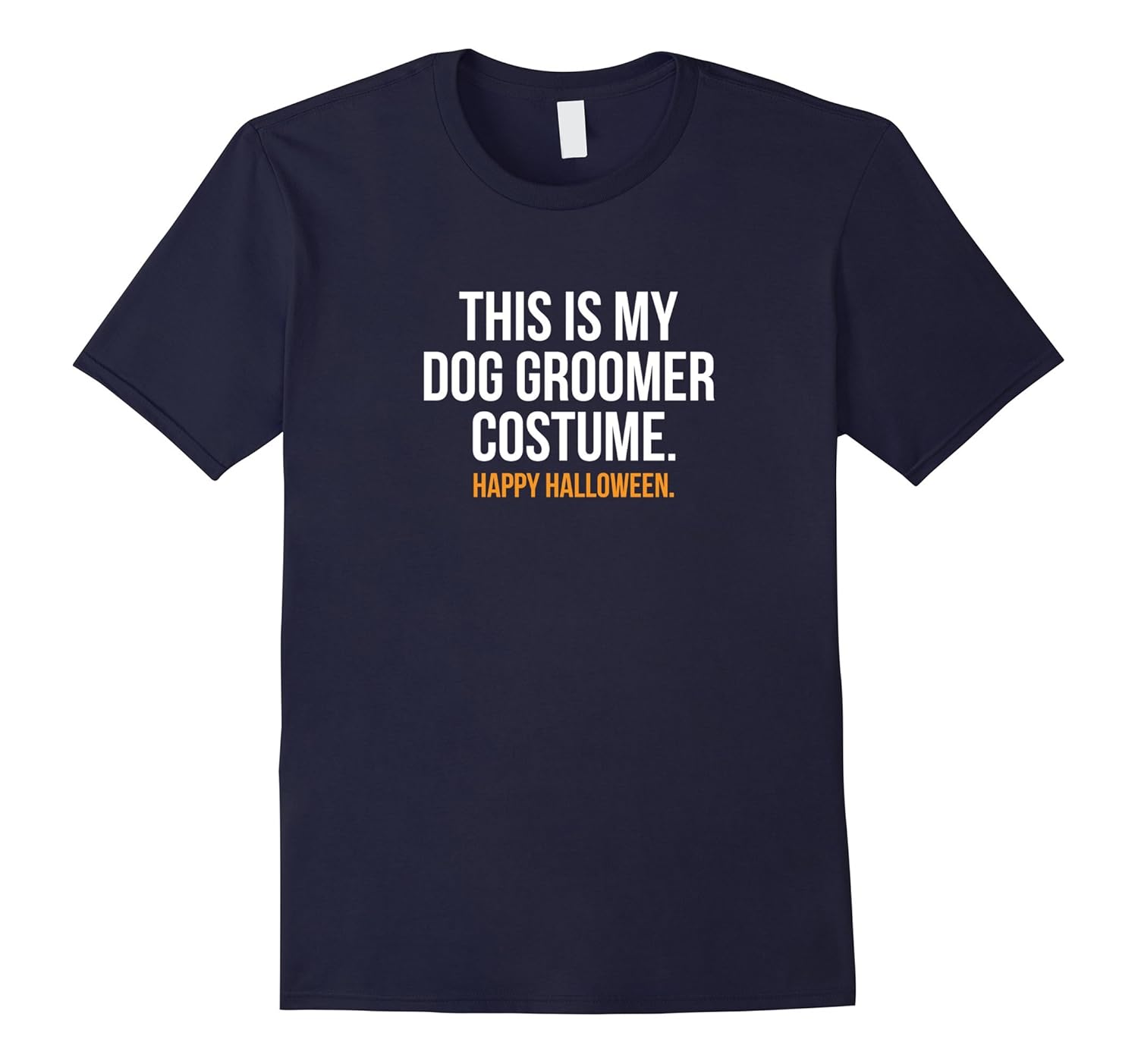 This is my Dog Groomer Costume funny Halloween tee shirt-ANZ