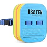 VSATEN Back Float, Swim Belt Bubble Adjustable 3 Layers Thicken Split Foam Learning Safety Training Board Pool Floaties for K