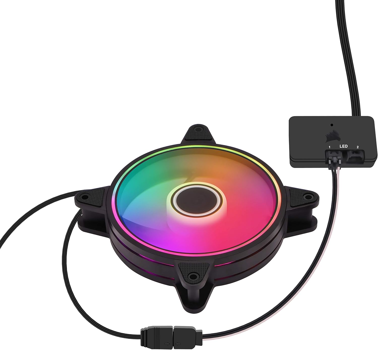 Corsair Lighting Node Pro Anleitung / How To Install Corsair Ll140