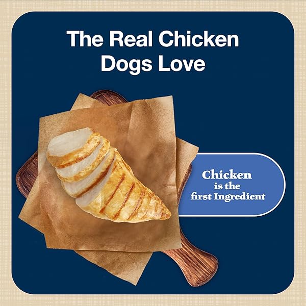 BLUE BUFFALO BITS SOFT DOG TREATS FOR TRAINING, MADE WITH NATURAL INGREDIENTS & ENHANCED WITH DHA, CHICKEN RECIPE, 11-OZ BAG