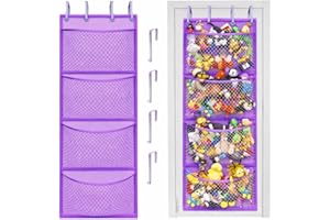 Honeyera Plush Storage (Patent Pending) - Plush Hammock Net Over Door Organizer for Stuffies, Baby Accessories, Toy/Hammock H