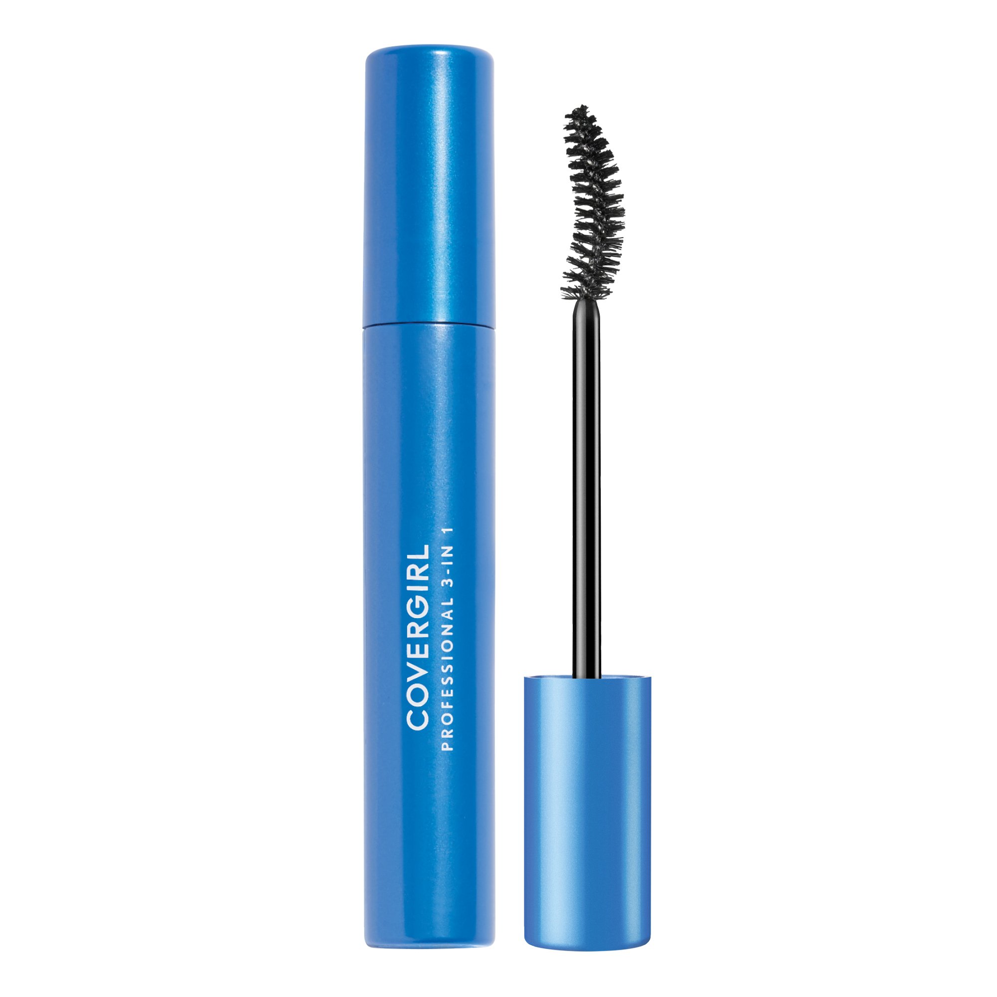 COVERGIRL Professional All-in-One Curved Brush Mascara Black Brown 210, 0.3 Ounce (packaging may vary)