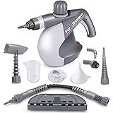 PurSteam World's Best Steamers Chemical-Free Cleaning PurSteam Handheld Pressurized Steam Cleaner with 9-Piece Accessory Set 