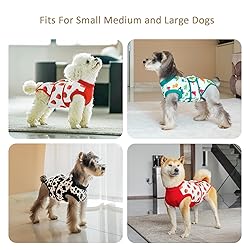 V.PET.B.R Dog Surgery Recovery Suit,Female Male Dog