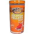 Omega One Goldfish Pellets, Sinking, 4mm Medium Pellets, 8 oz