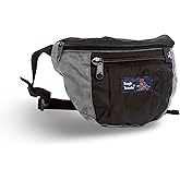Tough Traveler | Made in USA | SIDEKICK Waist Pack Grey/Black