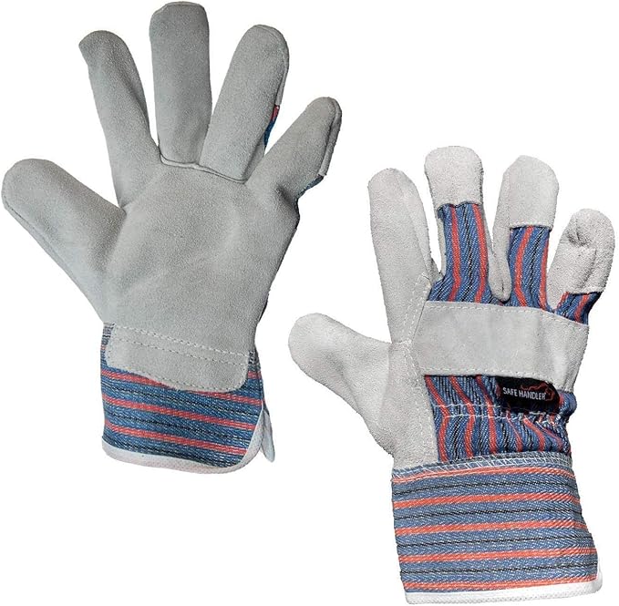 SAFE HANDLER Work Leather Gloves