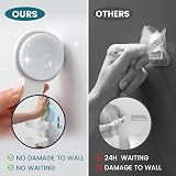 TAILI Suction Soap Dish Shower Holder 3 kg Double Layer Wall Mount view 5