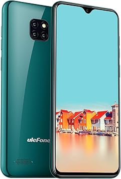 Amazon Com Unlocked Smartphone Ulefone Note 7 2020 Android Phones Unlocked Triple Rear Camera Triple Card Slots 6 1 Ips Full Screen 3g Dual Sim Cell Phone Unlocked 16gb 3500mah Face Recognition Green Electronics