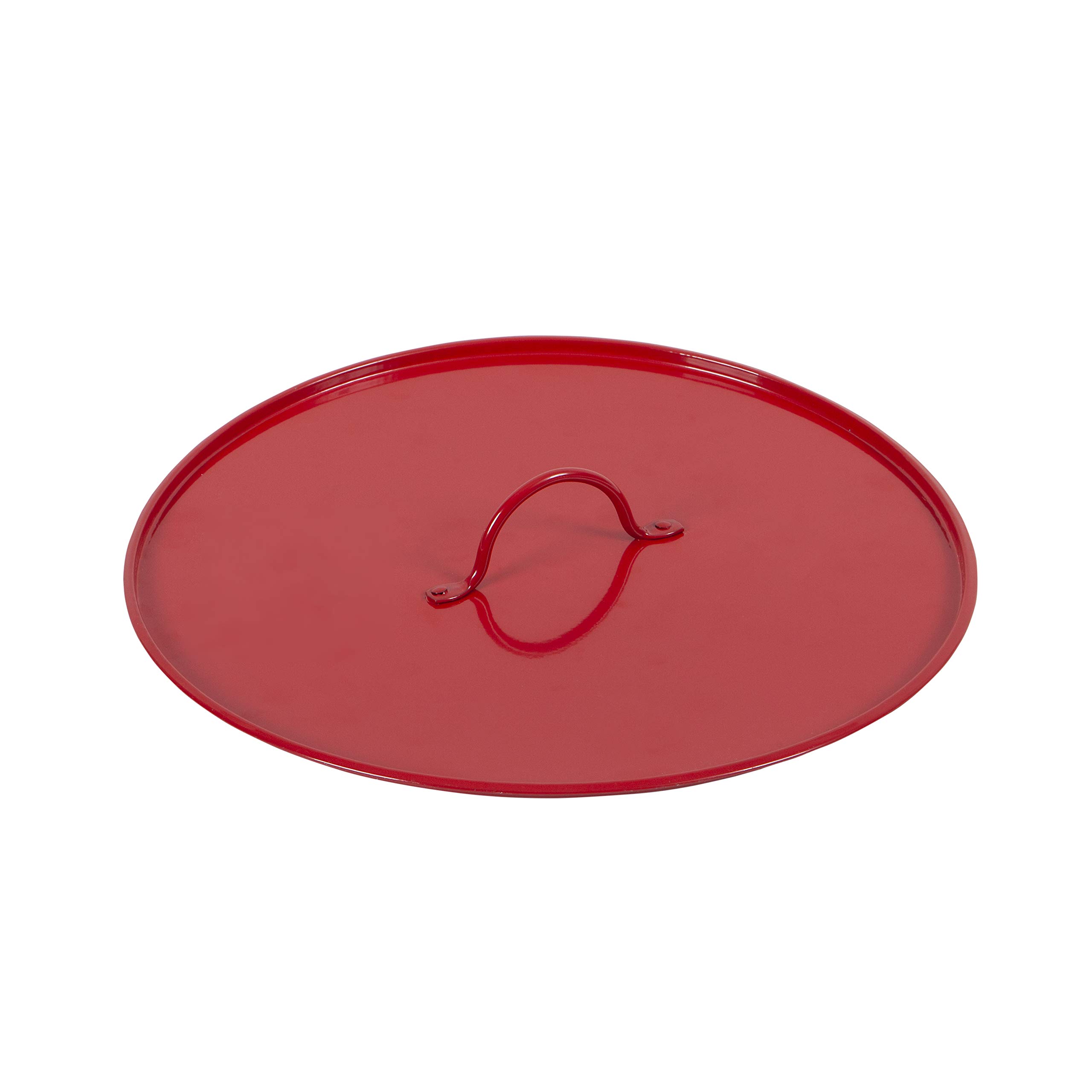Firechief MBL1 Metal Lid for Firechief MFB1 Metal Fire Bucket, Red