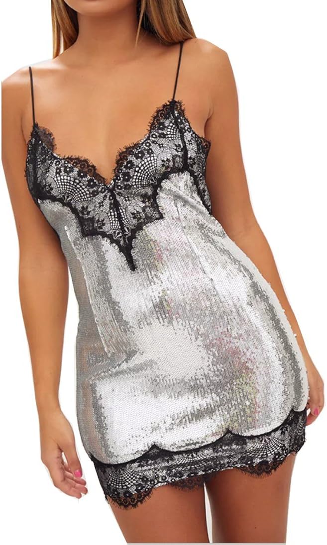 iridescent bodycon dress