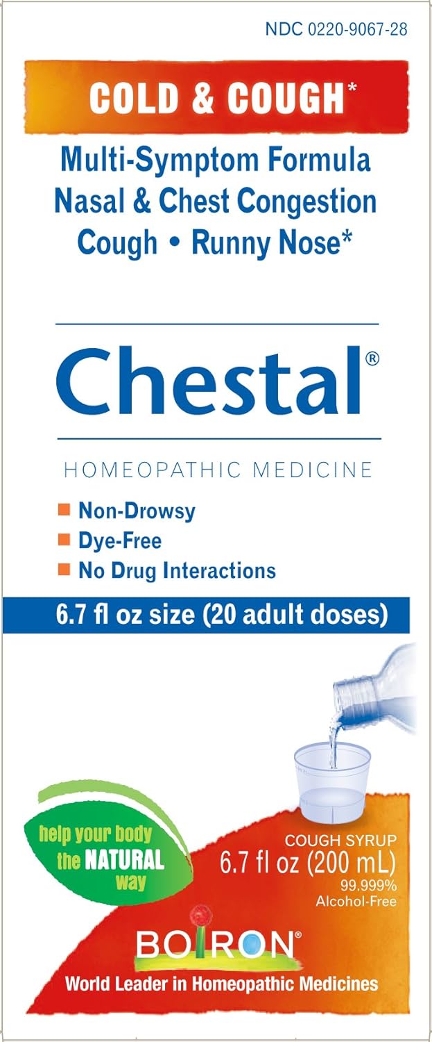 Chestal Adult Cold and Cough Syrup, 6.7 Fluid Ounce Health