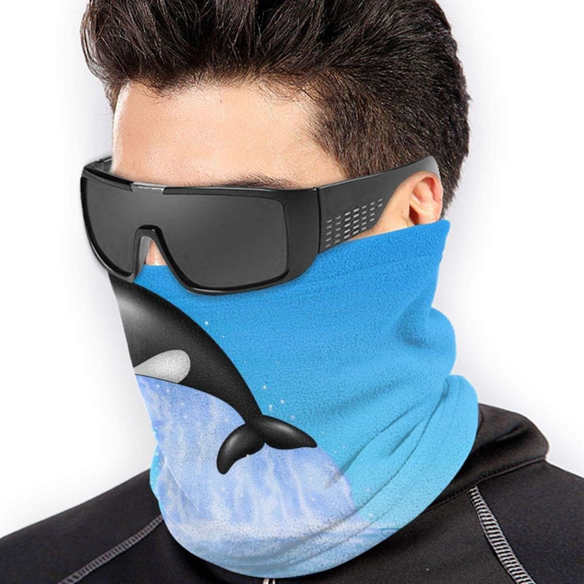 Neck Gaiter Breathable Microfiber Neck Warmer Winter Fleece Neck