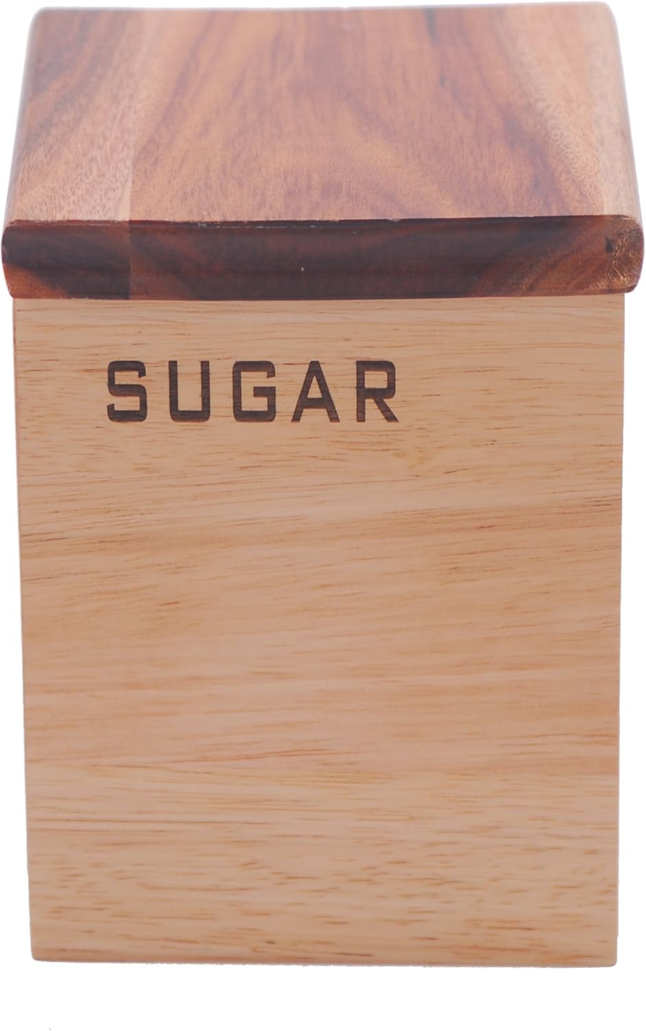 Epicurean - Caja de Madera para el azúcar (Acacia y Caucho): Amazon.es: Hogar