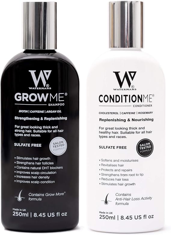 Hair Growth Shampoo And Conditioner By Watermans Combo Pack