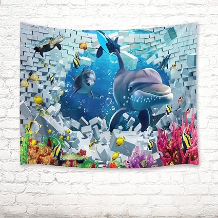 Get Wallpaper Decorazione della parete a tema oceano Free