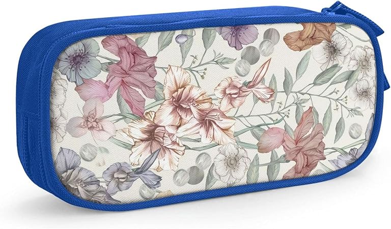 Amazon Miyutynn ペンケース 花 柄 文具ケース おしゃれ 筆箱 筆袋 鉛筆ケース 文房具 ペンバッグ 文具収納 学習用品 鉛筆のサック 中高校生 軽量 収納バッグ 多機能ケース 学生 子供 誕生日 入学ギフト 文房具 オフィス用品 文房具 オフィス用品