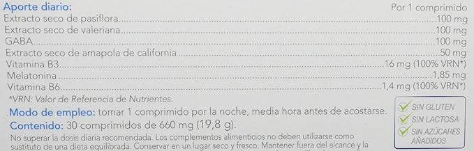 Eladiet - Buenas Noches, 30 comprimidos: Amazon.es: Salud y cuidado personal