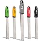 Lemon Zester & Cheese Grater — Parmesan, Ginger, Garlic, Nutmeg, Chocolate, Vegetables, Fruits, Citrus Zester Tool with…