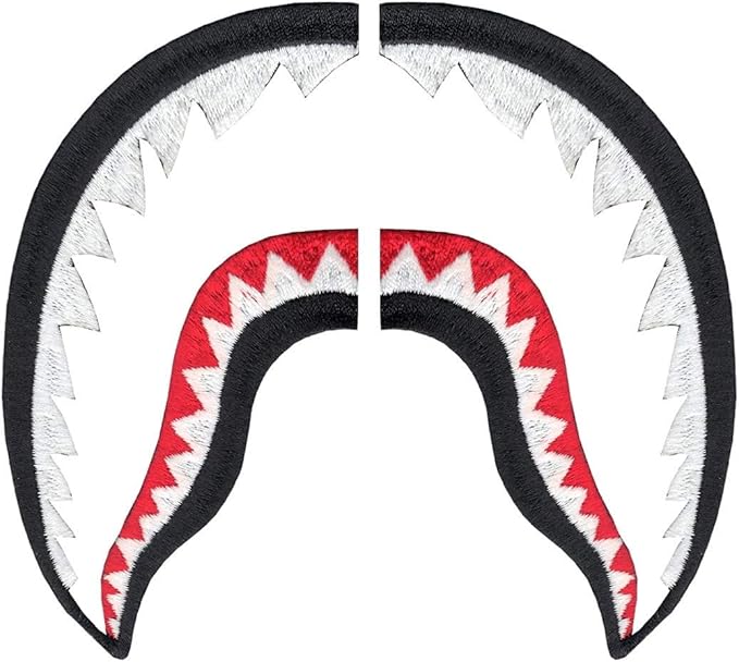 bape shark patch