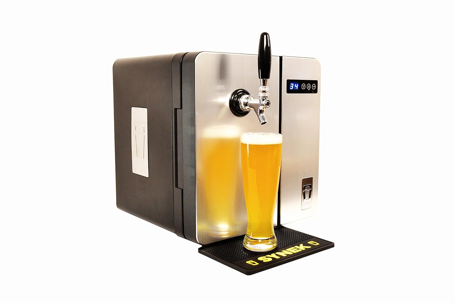 SYNEK Countertop Craft Beer Dispenser (Stainless Steel)