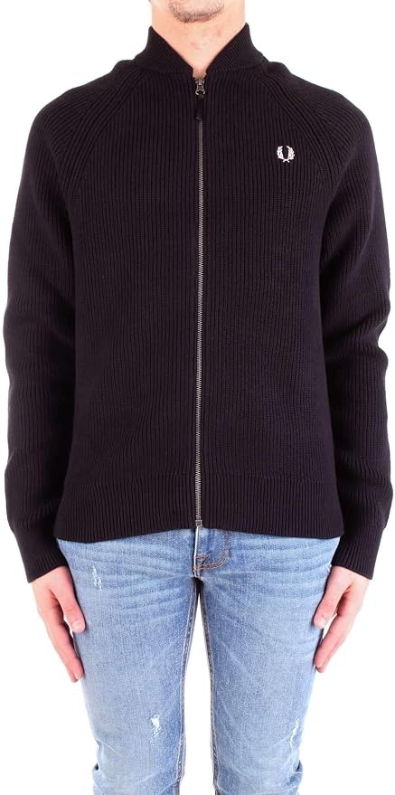 fred perry bomber cardigan
