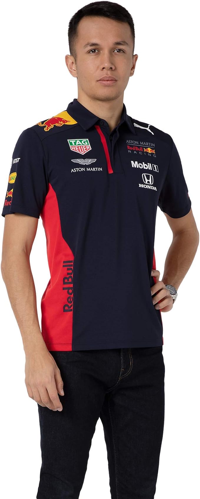 puma red bull polo