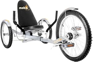 Mobo Triton Pro Adult Tricycle for Men & Women. Beach Cruiser Trike. Pedal 3-Wheel Bike