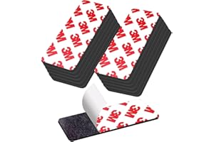 Thaibear Magnetic Strip, Flexible Magnetic Tape with Adhesive Backing (16 Pack, 3" x 1") Strong Adhesive Magnetic Strips for DIY, Crafts, Fridge - Sticky Magnet Tape Strip for Wall